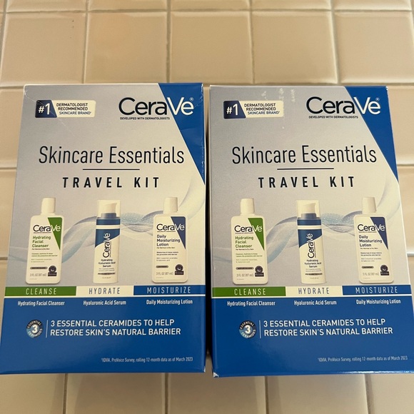 CeraVe Other - CeraVe Skincare Essentials Travel Kit - TWO SETS